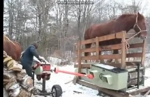 Maszyna do drewna z napędem o mocy 1 konia
