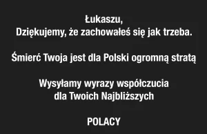 "Chciałem..." - D. Duncan opowiada o pomyśle zbiórki dla rodziny Łukasza