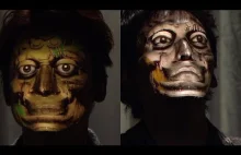 Face hacking - projekcja na twarzy
