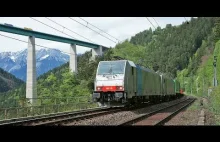 Przejazd pociągiem przełęczą Brenner