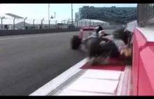 Wypadek Carlosa Sainza podczas treningu przed GP Rosji