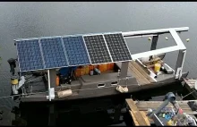 Domowej roboty łódeczka na solary :)