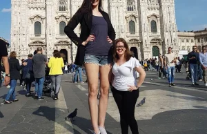 Ekaterina ze wzrostem 205cm