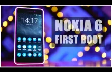 Nokia 6 pierwsze uruchomienie