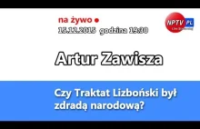 LIVE: Artur Zawisza - Czy Traktat Lizboński był zdradą narodową