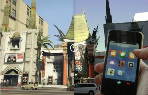 GTA V vs rzeczywistość | Zdjęcia z Los Angeles | Przesuń aby porównać