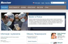 Baxter: potentat medyczny opuszcza Lublin