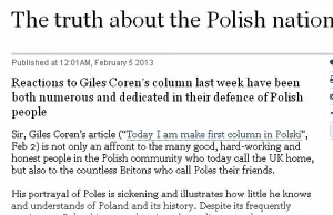 Polski ambasador ostro reaguje na antypolski paszkwil w "The Times"