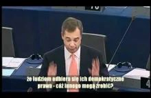 Nigel Farage: Grecja jest wgniatana w ziemię