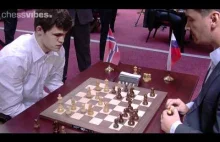 Carlsen-Morozevich - partia szachów na czas