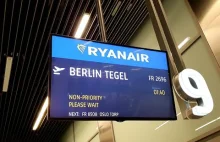 Lot liniami Ryanair | KRK Kraków - TXL Berlin Tegel Boeing 737-800