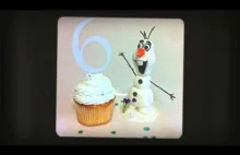 Olaf the Snowman from the movie Frozen