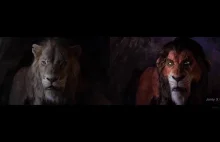 Król lew naprawiony przy użyciu Deepfake