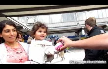 Syrian Refugees Arrive in Munich Germany Saturday 5th September 2015 A...