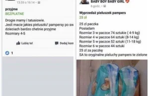 Bezczelna oszustka wyłudza pomoc, a podarunki sprzedaje na OLX