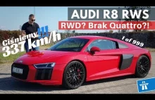 2018 Audi R8 RWS - Lecimy 337 km/h. Zwierzę wychowane przez Audi Sport.