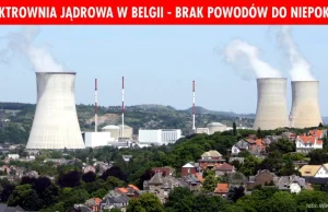 Nie było awarii w elektrowni atomowej w Belgii. Fake news.