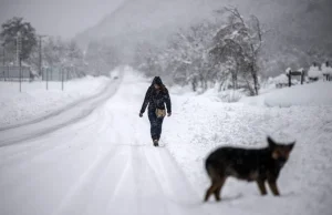 Zima będzie sroga! Śnieg w październiku