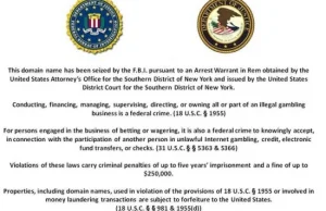 FBI zamyka strony FTP,Pokerstars i AP/UB