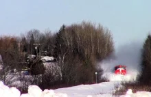 Pociąg VS Śnieg