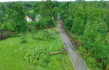 Trąba powietrzna w Niemczech. "Pięć minut i było po wszystkim"