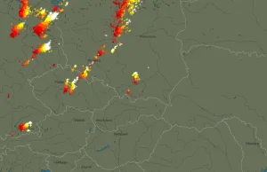 Blitzortung.org - Genialna strona na której sprawdzisz gdzie jest burza