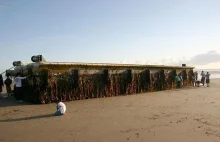 USA: Na plażę wypłynął japoński dok. 15 miesięcy po tsunami.