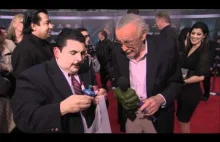 Guillermo na premierze "The Avengers"