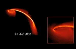 Czarna dziura przyłapana na połykaniu gwiazdy