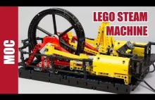 Model silnika parowego z LEGO Technic