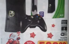 Xbox 360 w świątecznej promocji sklepu Carrefour