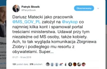Dariusz Matecki odnosi się do pomówień na wykopie i tweeterze.