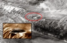 Latający spodek na zdjęciu z Marsa?