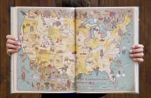 Mapy - Współczesna wersja atlasu dla dzieci jaki pamiętam z dzieciństwa.