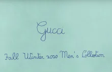 Nowe logo Gucci wygląda jak narysowane przez dziecko