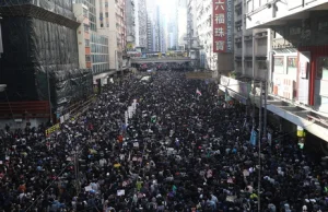 Hongkong: Tysiące osób biorą udział w prodemokratycznym marszu