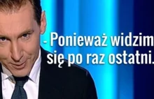 Piotr Kraśko żegna się z widzami Wiadomości