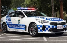 Kia Stinger dołącza do floty australijskiej policji autostradowej