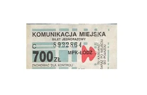Galeria biletów komunikacji miejskiej na przestrzeni lat
