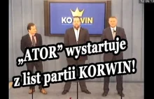 Ator (Krzysztof Woźniak) wystartuje z list partii KORWIN!