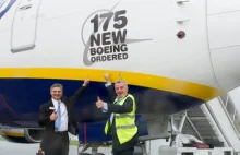 Rekordowe zamówienie Ryanaira. Kupuje 175 nowych Boeingów