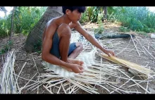 Mata bambusowa - prymitywna technologia