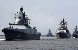 Media: siły morskie Rosji koło Syrii najliczniejsze od początku operacji