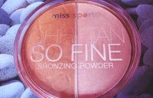 In make-up bag: Bronzer Miss Sporty - Ohh! Tan So Fine