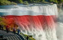 Wodospad Niagara zaświeci na biało-czerwono