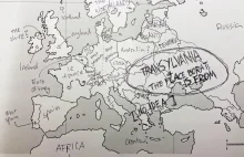 Amerykanie próbują wskazać europejskie kraje na mapie