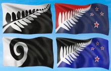 Nowa Zelandia: Cztery wzory flagi do wyboru. Na żadnej Union Jack