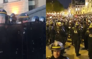 Francja: Starcia z policją w centrum Paryża! Tysiące ludzi na ulicach!...