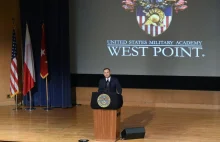 Andrzej Duda wywołał aplauz wśród kadetów West Point