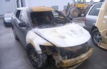 Jak ze spalonego auta zrobić bezwypadkowy? Mazda "bliźniak" wersja druga ;-)